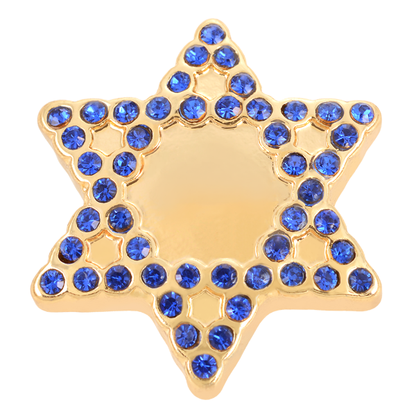 Star of David Charm Set