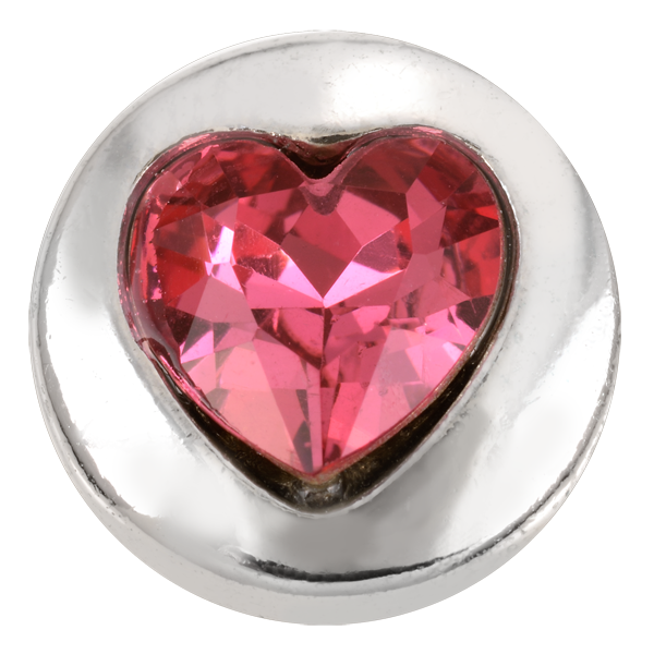 Heart - Pink Crystal